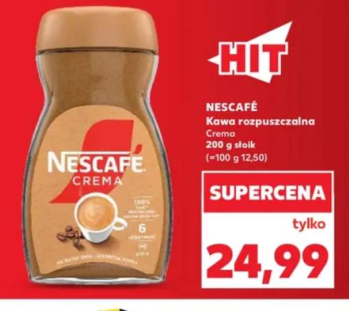 Kawa rozpuszczalna Crema Nescafé