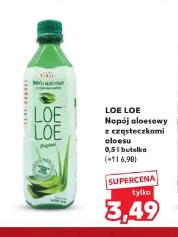 Napój aloesowy z cząsteczkami aloesu Loe