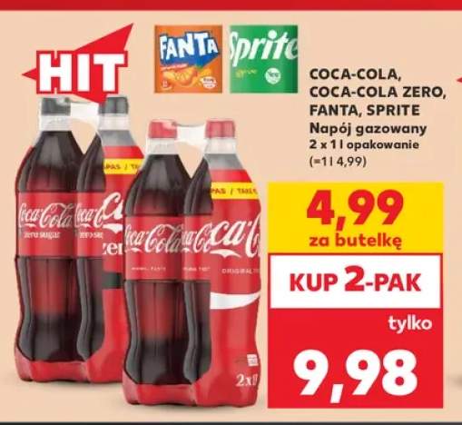 Napój gazowany Coca-Cola 2-pak +3 warianty