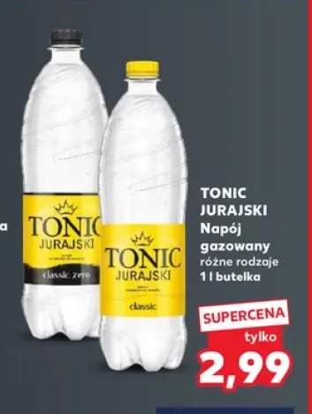 Napój gazowany Tonic Jurajski Classic Zero +1 wariant