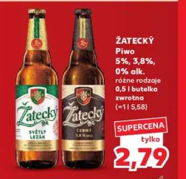 Piwo Žatecký Světlý Ležák +1 wariant
