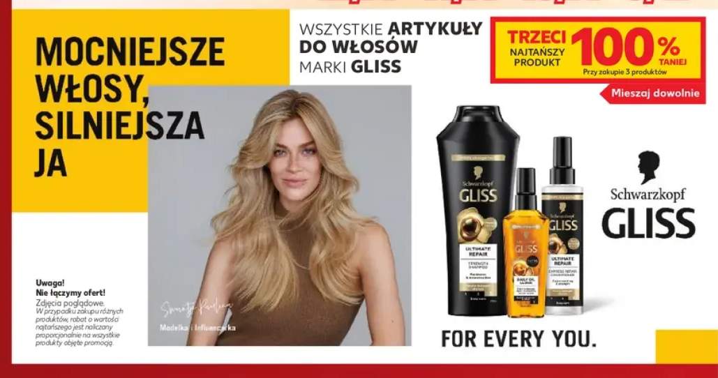 Szampon do włosów Gliss Ultimate Repair +3 warianty