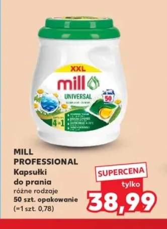 Kapsułki do prania Mill Professional