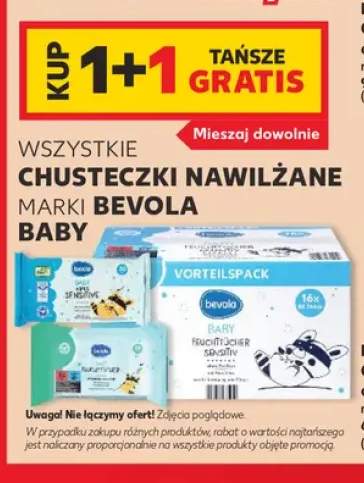 Chusteczki nawilżane marki Bevola Baby