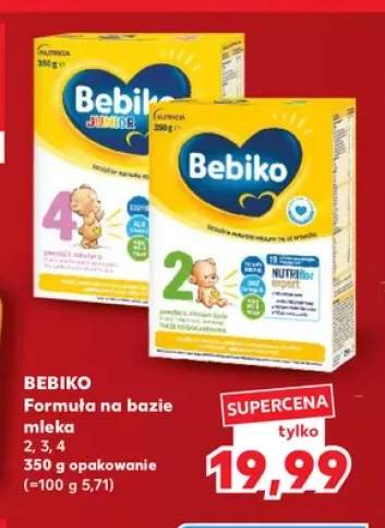 Formuła na bazie mleka 2 Bebiko +2 warianty