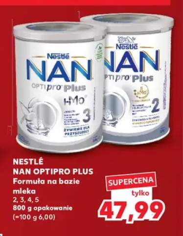 Formuła na bazie mleka 2 Nestlé NAN Optipro Plus +3 warianty