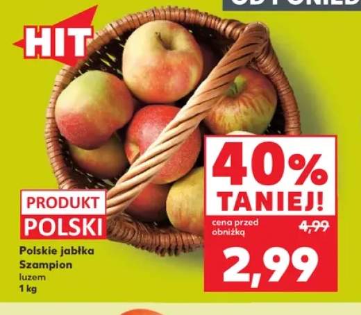 Jabłka polskie Szampion