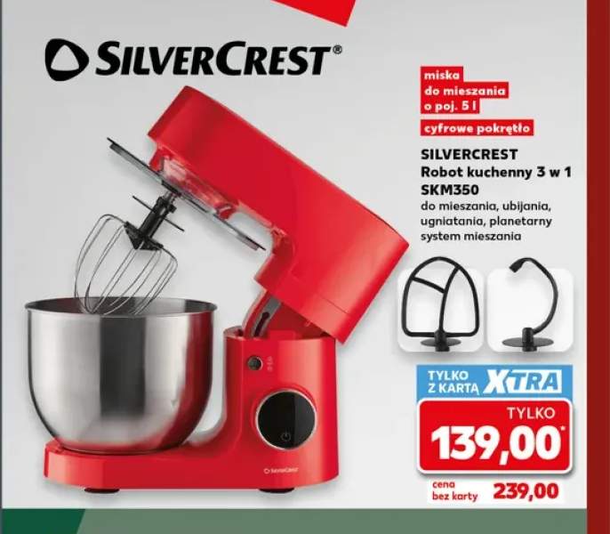 Robot kuchenny 3 w 1 SKM350 Silvercrest