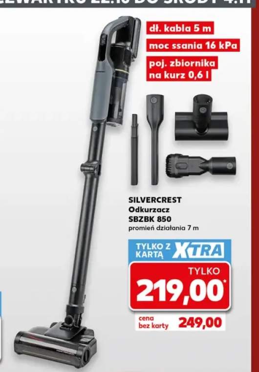 Odkurzacz Sbzbk 850 Silvercrest