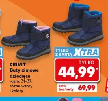 Buty zimowe dziecięce Crivit