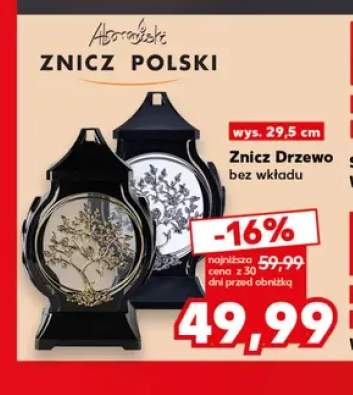 Znicz Drzewo bez wkładu Adamczewski