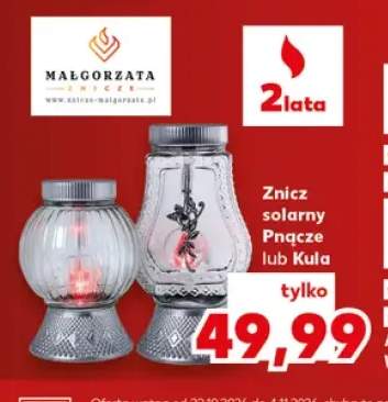 Znicz solarny Pnącze Małgorzata +1 wariant
