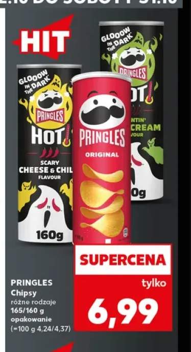 Chipsy Scary Cheese & Chili Flavour Pringles +2 warianty