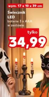 Świecznik LED