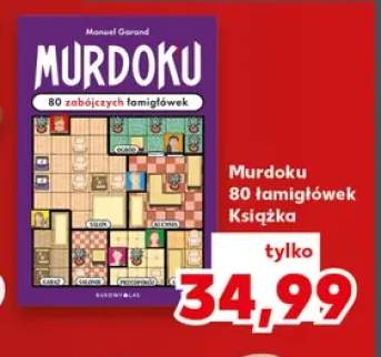 Książka Murdoku 80 łamigłówek