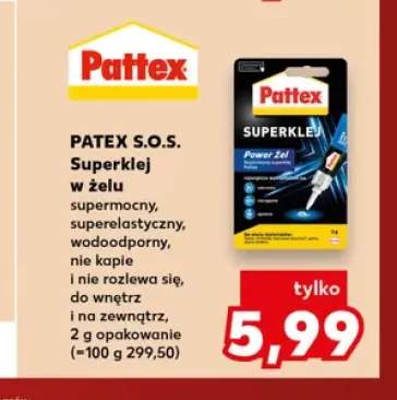 Superklej w żelu S.O.S. Pattex