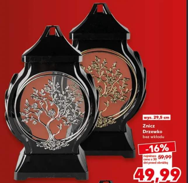Znicz Drzewko bez wkładu