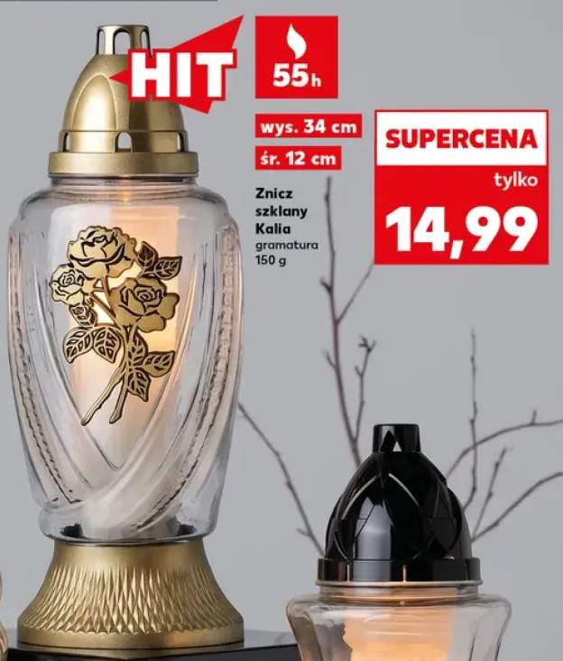 Znicz szklany Kalia