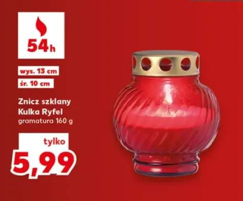 Znicz szklany Kulka Ryfel