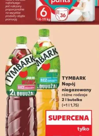 Napój niegazowany jabłko wiśnia Tymbark +1 wariant