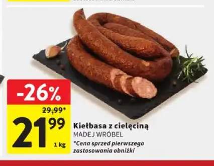kiełbasa z cielęciną