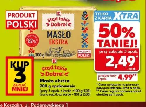 Masło ekstra Stąd Takie Dobre!