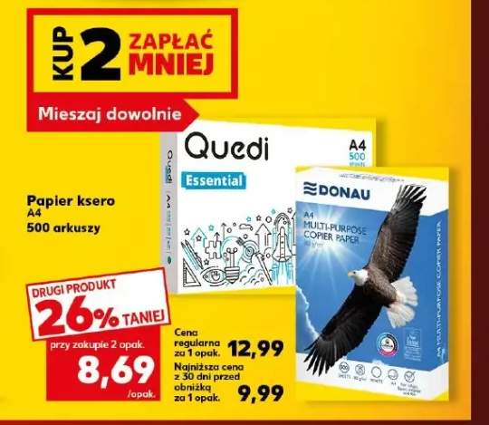 Papier ksero A4 500 arkuszy