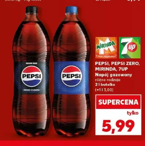 Napój gazowany Pepsi +3 warianty