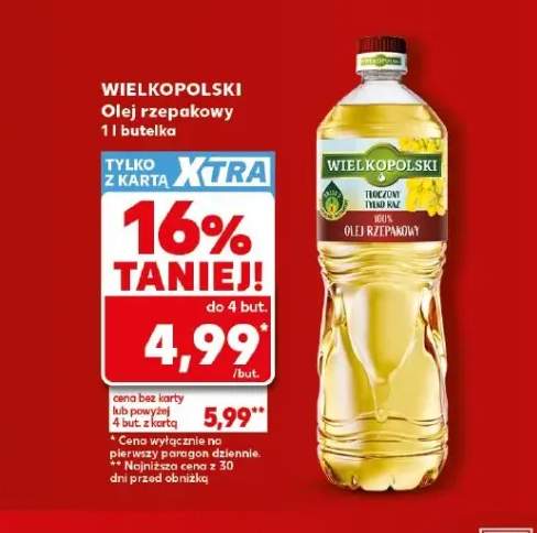 Olej rzepakowy Wielkopolski