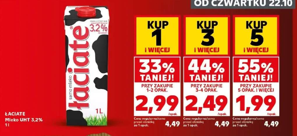 Mleko UHT Łaciate 3,2%