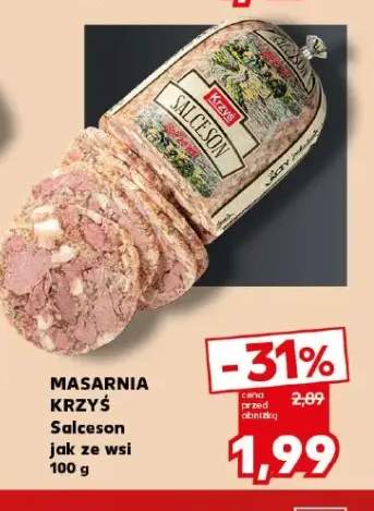 Salceson jak ze wsi Masarnia Krzyś