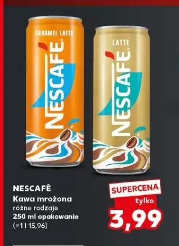 Kawa mrożona Caramel Latte Nescafé +1 wariant