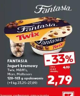 Jogurt kremowy Twix Fantasia +3 warianty