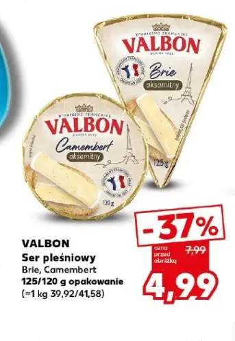 Ser pleśniowy Brie Valbon +1 wariant