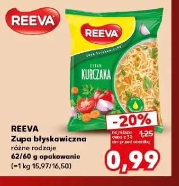 Zupa błyskawiczna Reeva