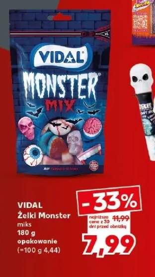 Żelki Monster miks Vidal