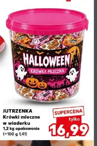 Krówki mleczne w wiaderku Jutrzenka