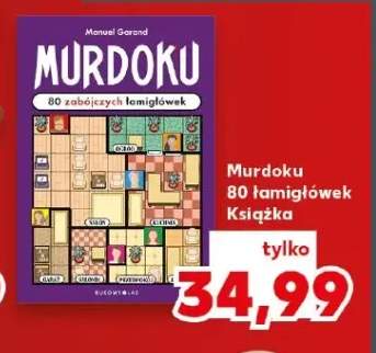 Książka Murdoku 80 łamigłówek
