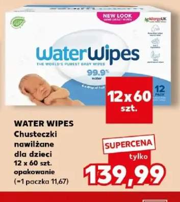 Chusteczki nawilżane dla dzieci WaterWipes 12-pak