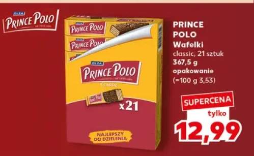Wafelki classic Prince Polo 21-pak