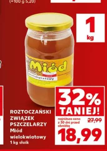 Miód wielokwiatowy Roztoczański Związek Pszczelarzy
