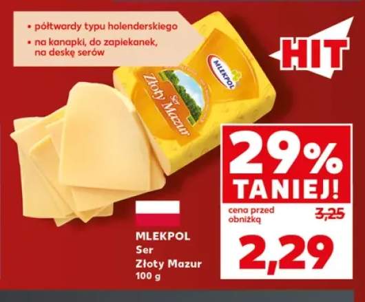 Ser Złoty Mazur Mlekpol