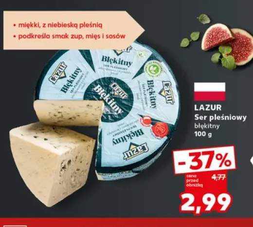 Ser pleśniowy błękitny Lazur