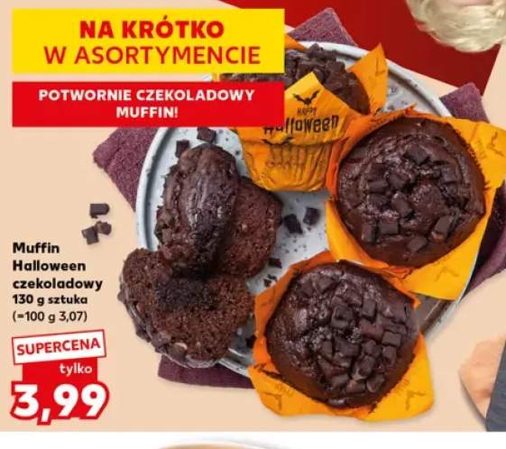 Muffin Halloween czekoladowy