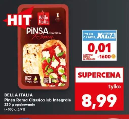Pinsa Roma Classica Bella Italia +1 wariant