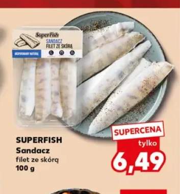 Sandacz filet ze skórą SuperFish