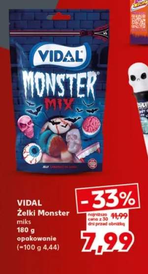 Żelki Monster miks Vidal