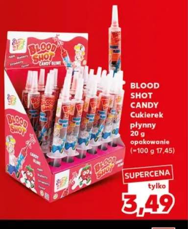 Cukierek płynny Blood Shot Candy