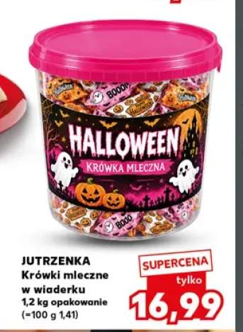Krówki mleczne w wiaderku Jutrzenka