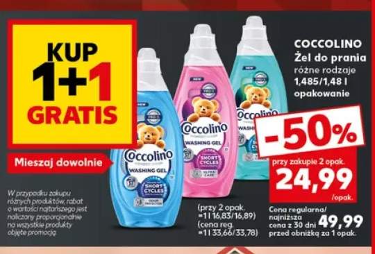 Żel do prania Coccolino